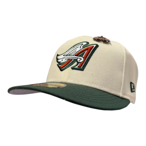 New Era - LA Angels Pin - Grön/Krämvit 59Fifty fitted keps