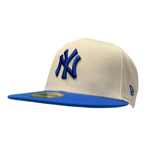 New Era - New York Yankees - Krämvit/Blå 59Fifty fitted keps