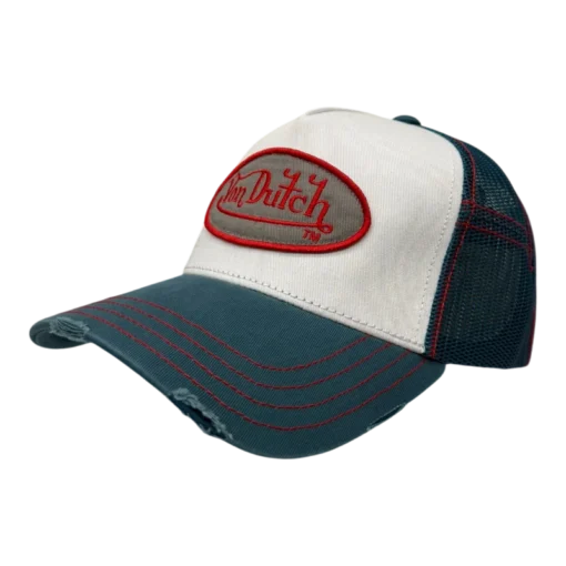 Von Dutch – Oval Patch – Blå/Vit keps