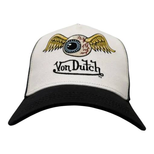 Von Dutch – Flying Eye – Svart/Vit Truckerkepssecond view