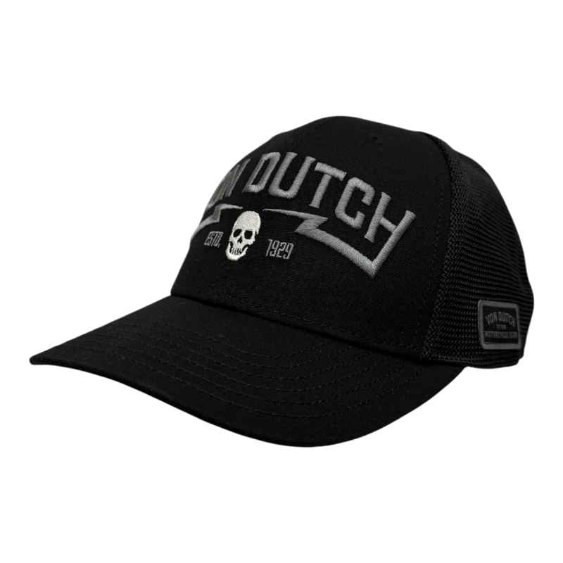 Von Dutch – Semi Curved – Svart Truckerkeps