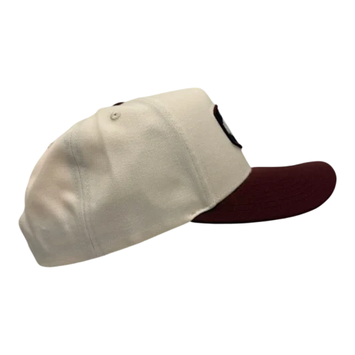 Mitchell & Ness - Sporting Pro Pinch - Krämvit/Burgundy Snapbacksecond view