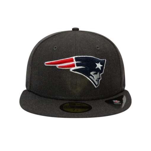 New Era - 59Fifty New England Patriots - Grå Fitted Keps
