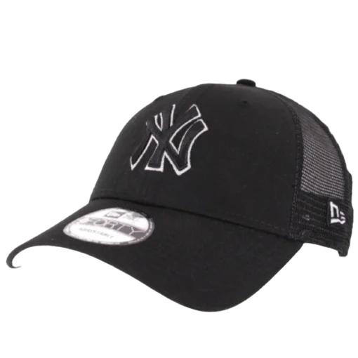 New York Yankees Svart MLB Trucker Keps - New Era