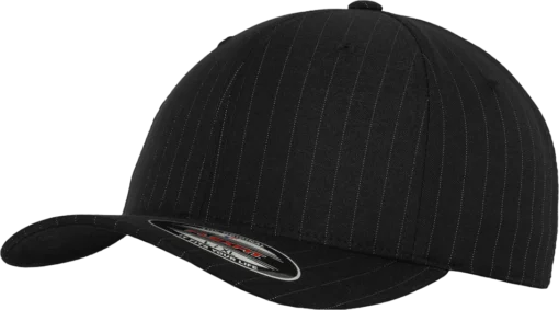 Flexfit - Pinstripe - Svart/Vit keps