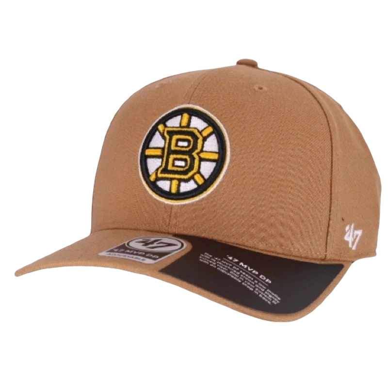 Boston Bruins Cold Zone Brun justerbar NHL Keps - 47 Brand