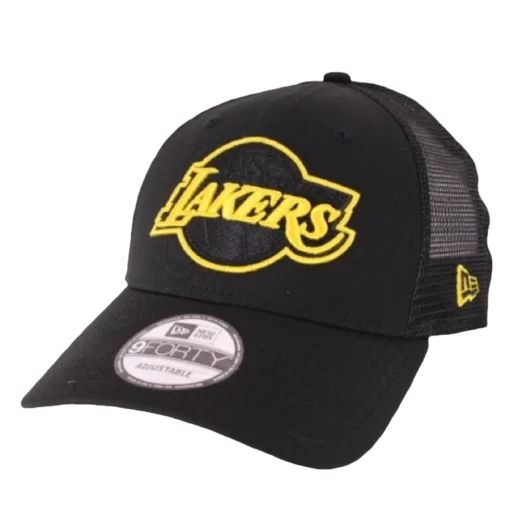 LA Lakers Svart NBA Trucker Keps - New Era