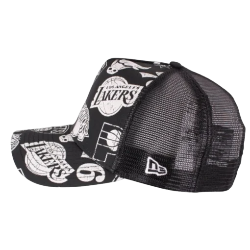 AOP NBA Svart Trucker Keps - New Erasecond view