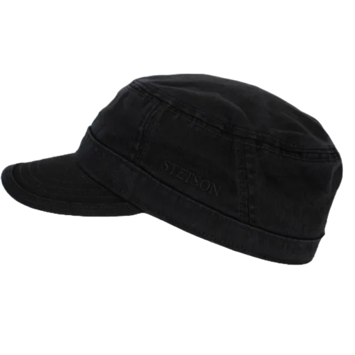 Stetson - Army Cap Cotton - Svartsecond view