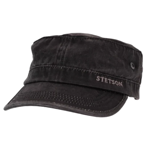 Stetson - Army Cap - Svart