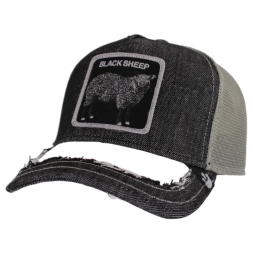 Goorin Bros - Silky Sheep - Svart truckerkeps