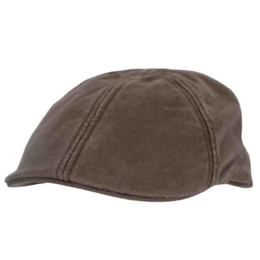 Stetson - Flat Cap Texas Cotton - Grön