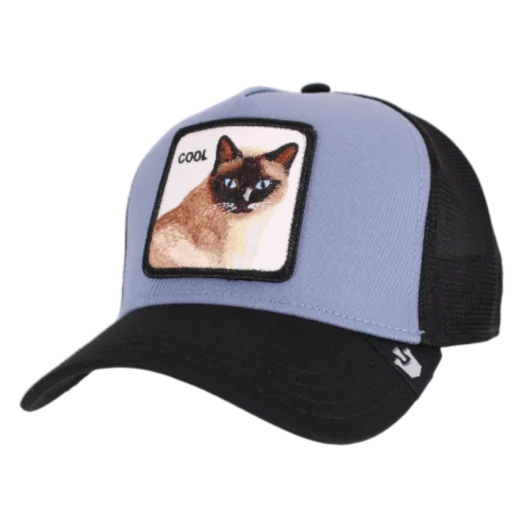 Goorin Bros - V2 COOL CAT - Blå truckerkeps