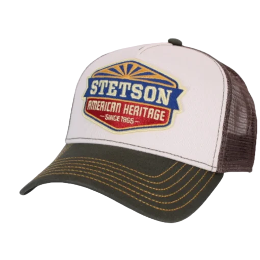 Stetson - Trucker Cap Sun - Grön Truckerkeps