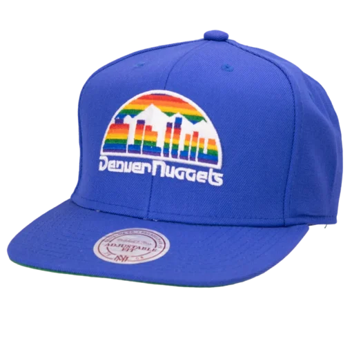 Mitchell & Ness - Denver Nuggets - Blå NBA keps