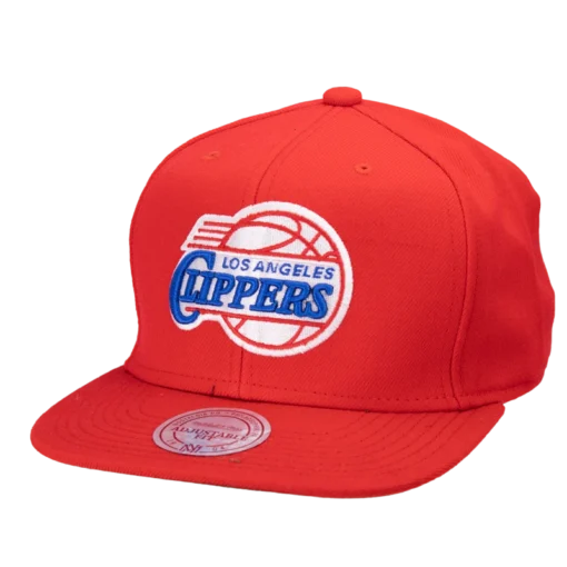 Mitchell & Ness - Los Angeles Clippers - Röd NBA keps