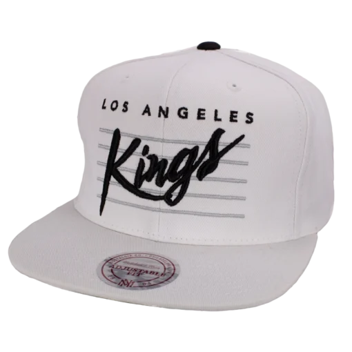 Mitchell & Ness - Los Angeles Kings - Vit NHL Keps
