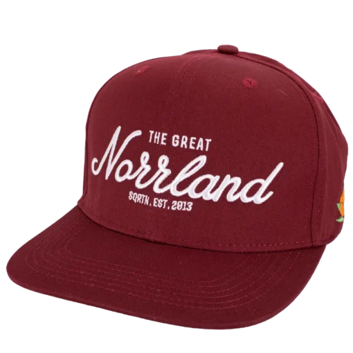 SQRTN -  Great Norrland Cap - Vinröd keps