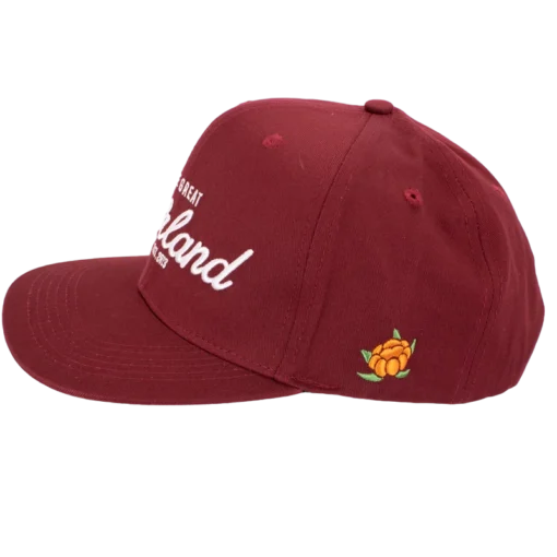SQRTN -  Great Norrland Cap - Vinröd kepssecond view