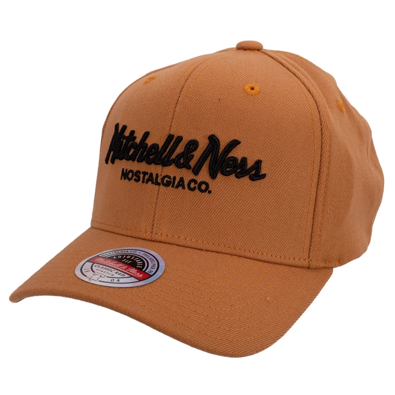Mitchell & Ness - Pinscript - Orangebrun keps