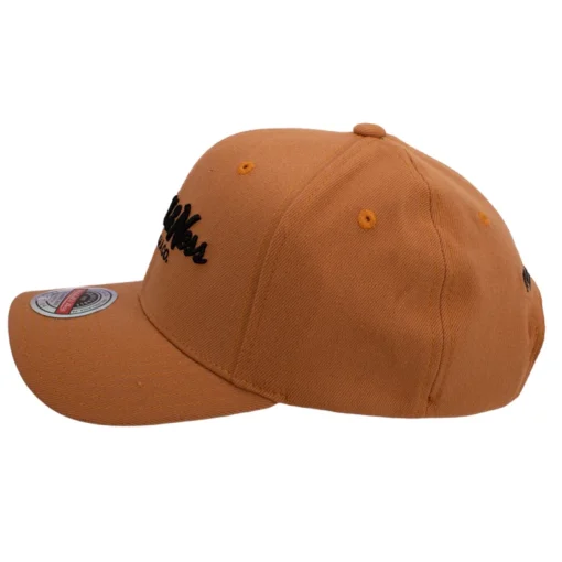 Mitchell & Ness - Pinscript - Orangebrun kepssecond view