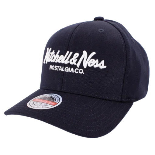 Mitchell & Ness - Pinscript - Marinblå keps