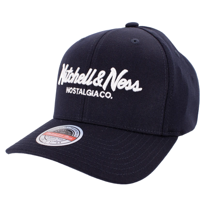 Mitchell & Ness - Pinscript - Marinblå keps