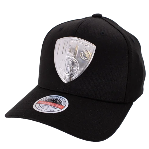 Mitchell & Ness - Brooklyn Nets - svart silver keps