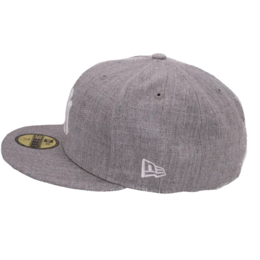 New Era – New York Yankees – Gråmelerad 59fifty Fitted kepssecond view