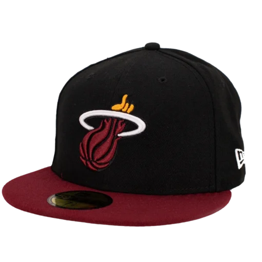 New Era - Miami Heat - Svart 59Fifty Fitted keps