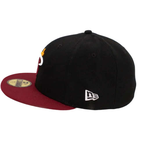 New Era - Miami Heat - Svart 59Fifty Fitted kepssecond view