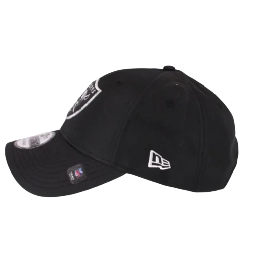 Oakland Raiders Svart NFL Reglerbar Keps - New Era 9Fortysecond view