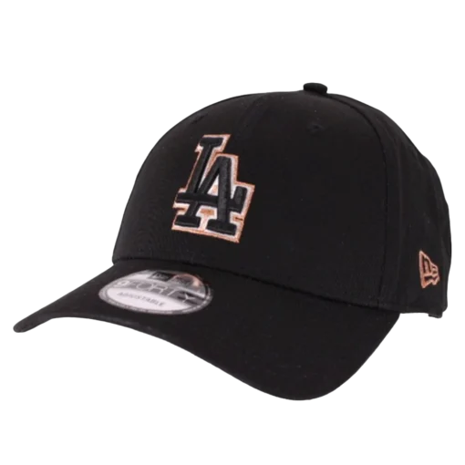 LA Dodgers Svart MLB Reglerbar Keps - New Era 9Forty