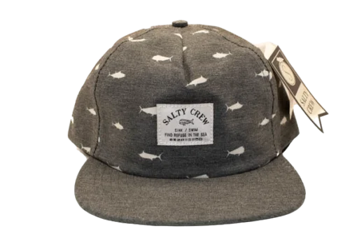 Salty Crew - Bimini Two Tone 6 Panel - Svart