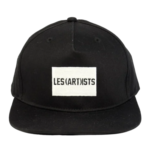 LES (ART)ISTS - Box Logo Snapback - Svart keps