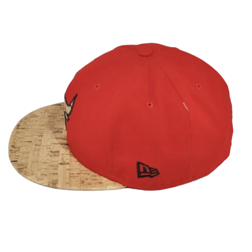 New Era - 59Fifty Chicago Bulls - Röd/Kork Fitted Kepssecond view
