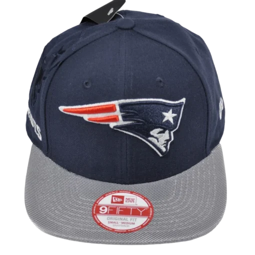 New Era - 9Fifty New England Patriots - Mörkblå/Grå Snapback keps