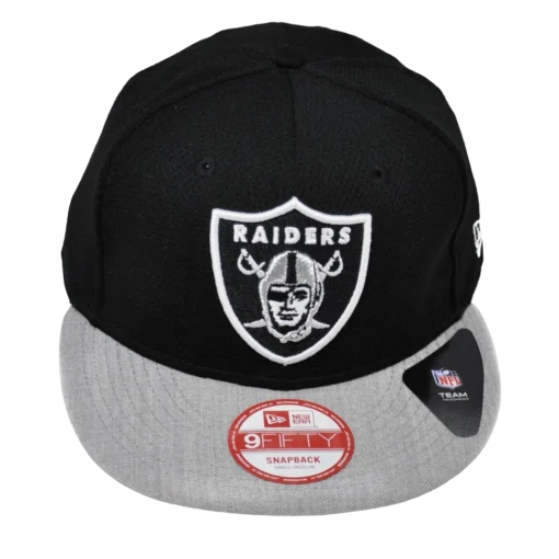 New Era - 9Fifty Oakland Raiders - Svart/Grå Snapback keps