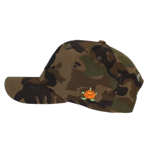 SQRTN - Heart - Camo stretch-snap kepssecond view
