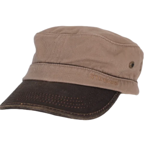 Stetson - Army Cap Cotton - Brun