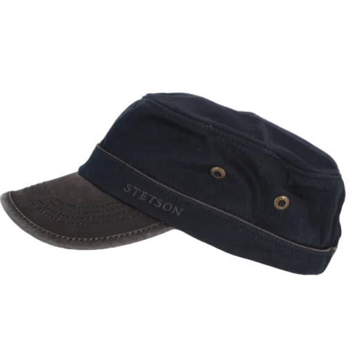 Stetson - Army Cap Cotton - Marinblåsecond view