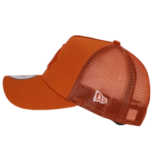 New Era - Tonal Mesh Trucker - Orange Los Angeles Dodgers truckerkepssecond view