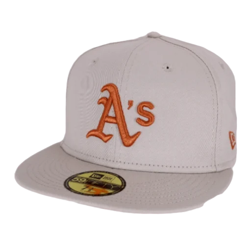 New Era – Oakland Athletics – Vit 59fifty Fitted keps
