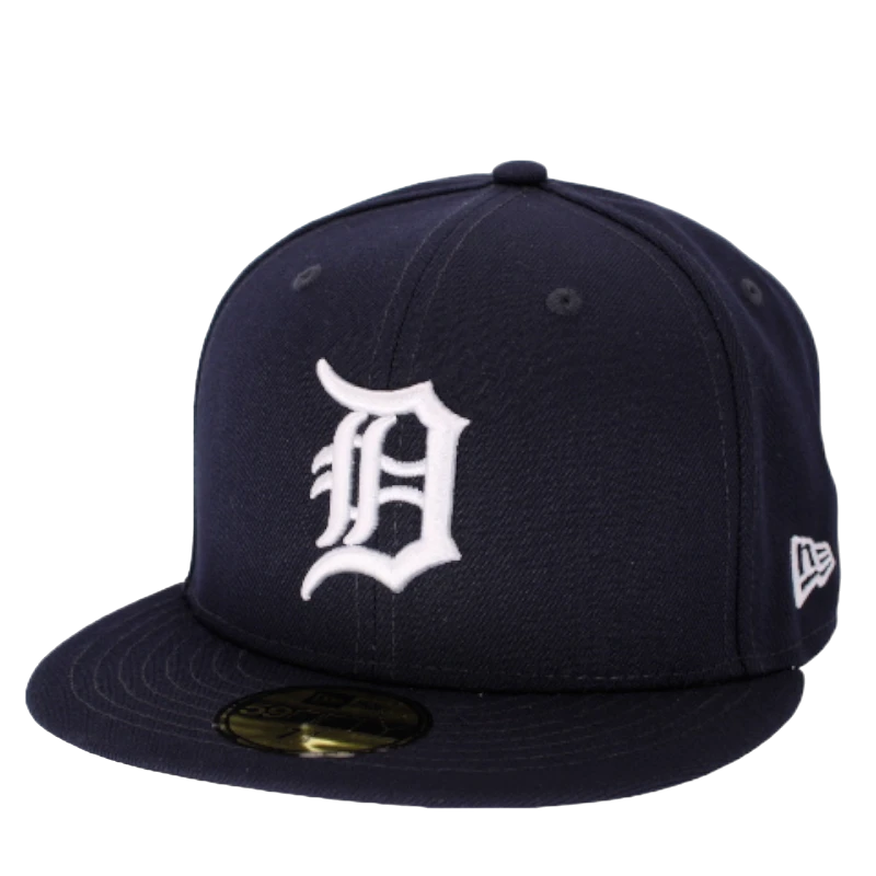 New Era - Detroit Tigers - Marinblå 59Fifty Fitted keps