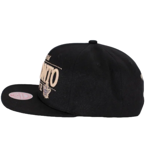 Mitchell & Ness - NHL With Love - Toronto Maple Leafs - Svart snapback kepssecond view