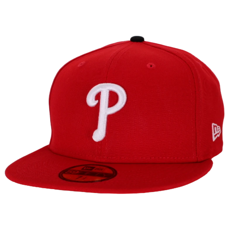 New Era - Philadelphia Phillies - Röd 59Fifty Fitted keps
