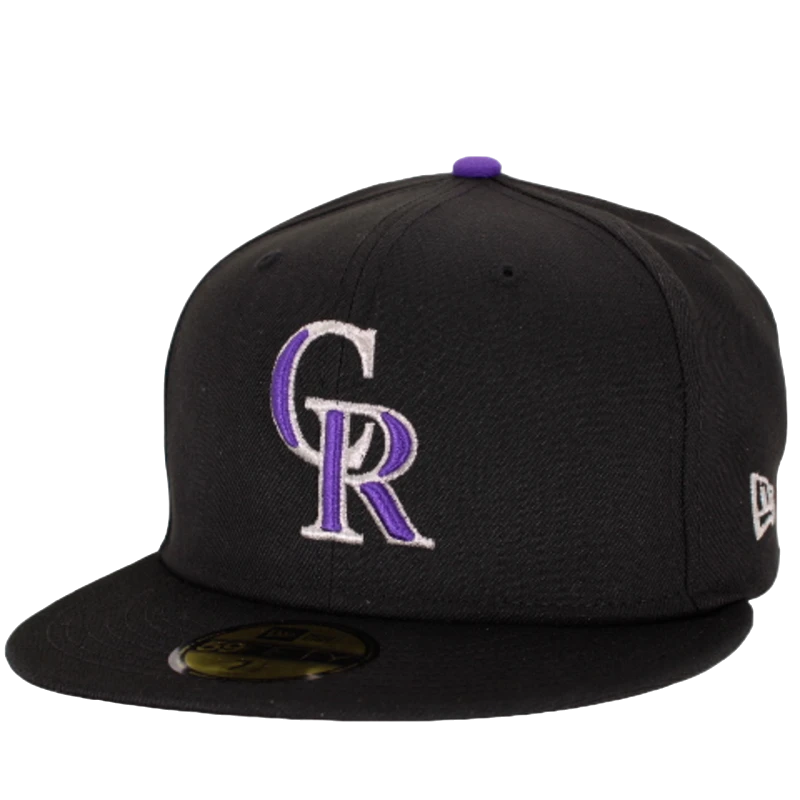New Era - Colorado Rockies - Svart 59Fifty Fitted keps