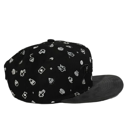 Dedicated - Snapback Tattoo - Svart kepssecond view