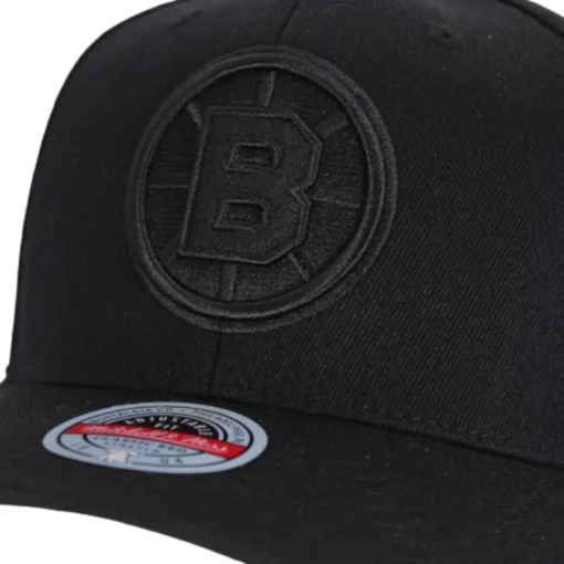 Mitchell & Ness - Nhl Anniversary Patch - Boston Bruins - Svart Kepssecond view