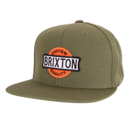 Brixton - Wendall - Grön Snap Back keps